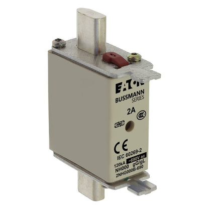 EATON EATON 2NHG000B-690 2A 500V Fuses (10 Pieces)