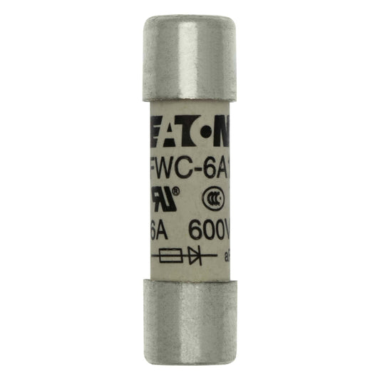 EATON Eaton FWC-12A10F Fuse, 12A 600V, Fast-Acting Ferrule, 10x38mm - Pack of 10