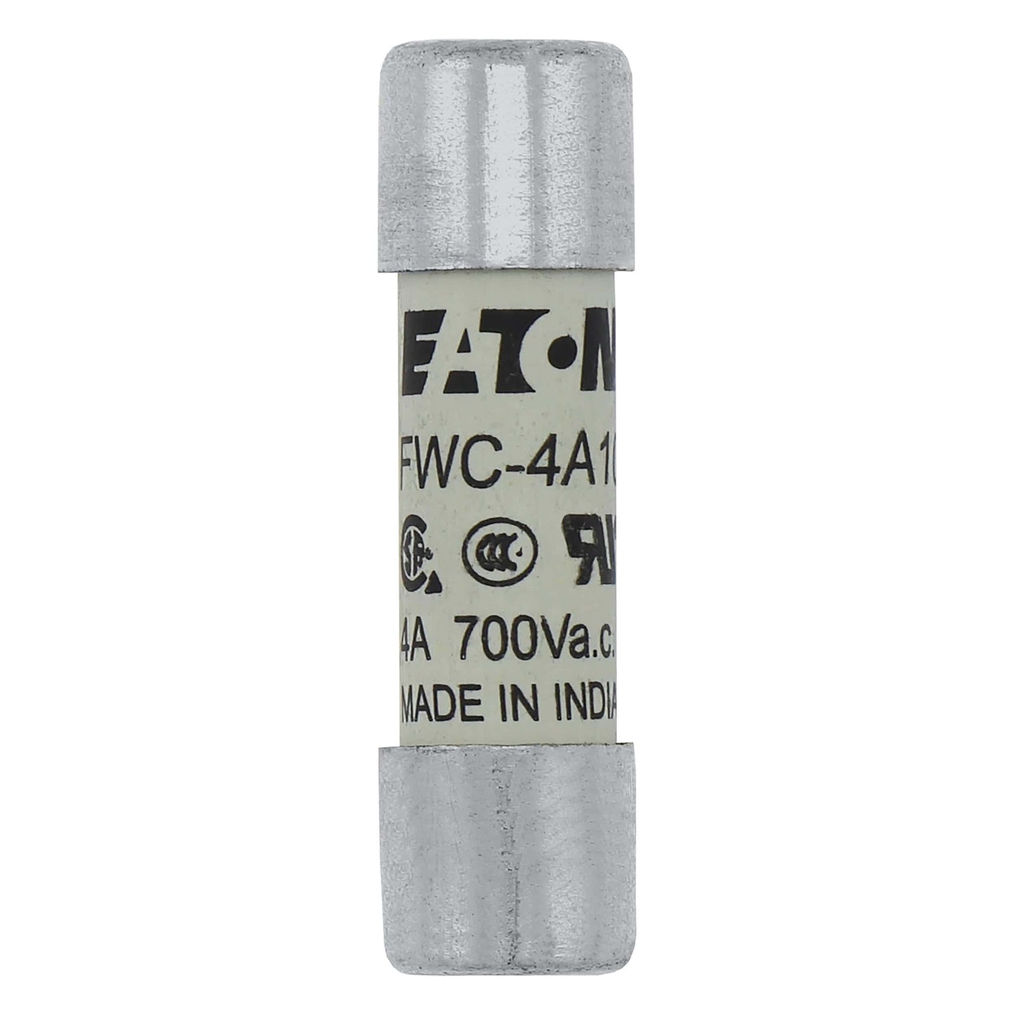 EATON Eaton FWC-4A10F Fuse, 4A 600V, Fast-Acting Ferrule, 10x38mm - Pack of 10