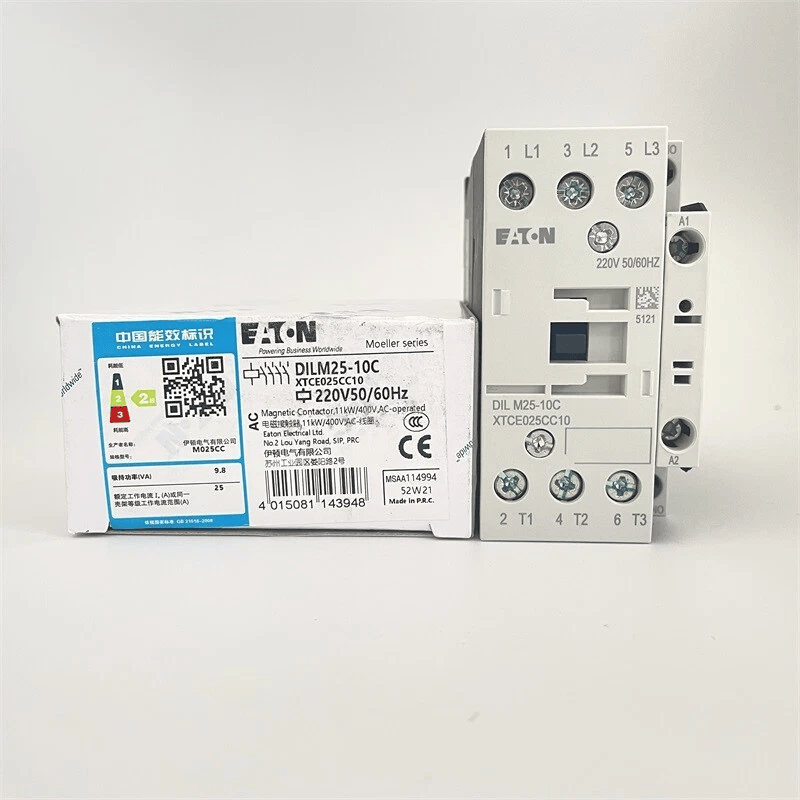 EATON Eaton Moeller DILM25-10C XTCE025CC10 200-240VDC Contactor