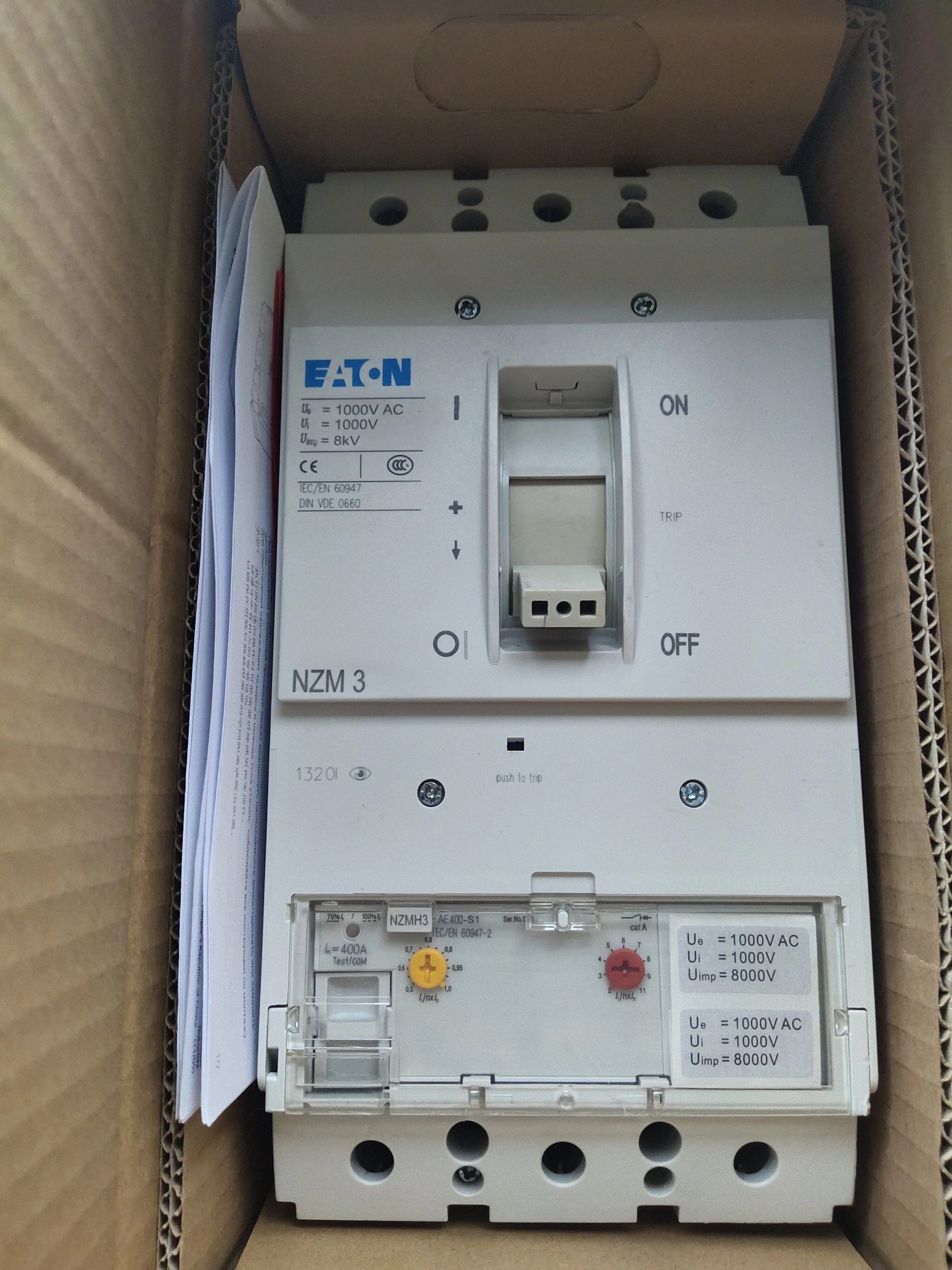 EATON Fuses NZMN3-AE630 259115 Eaton  NZMN3-AE630 259115 Circuit-breaker