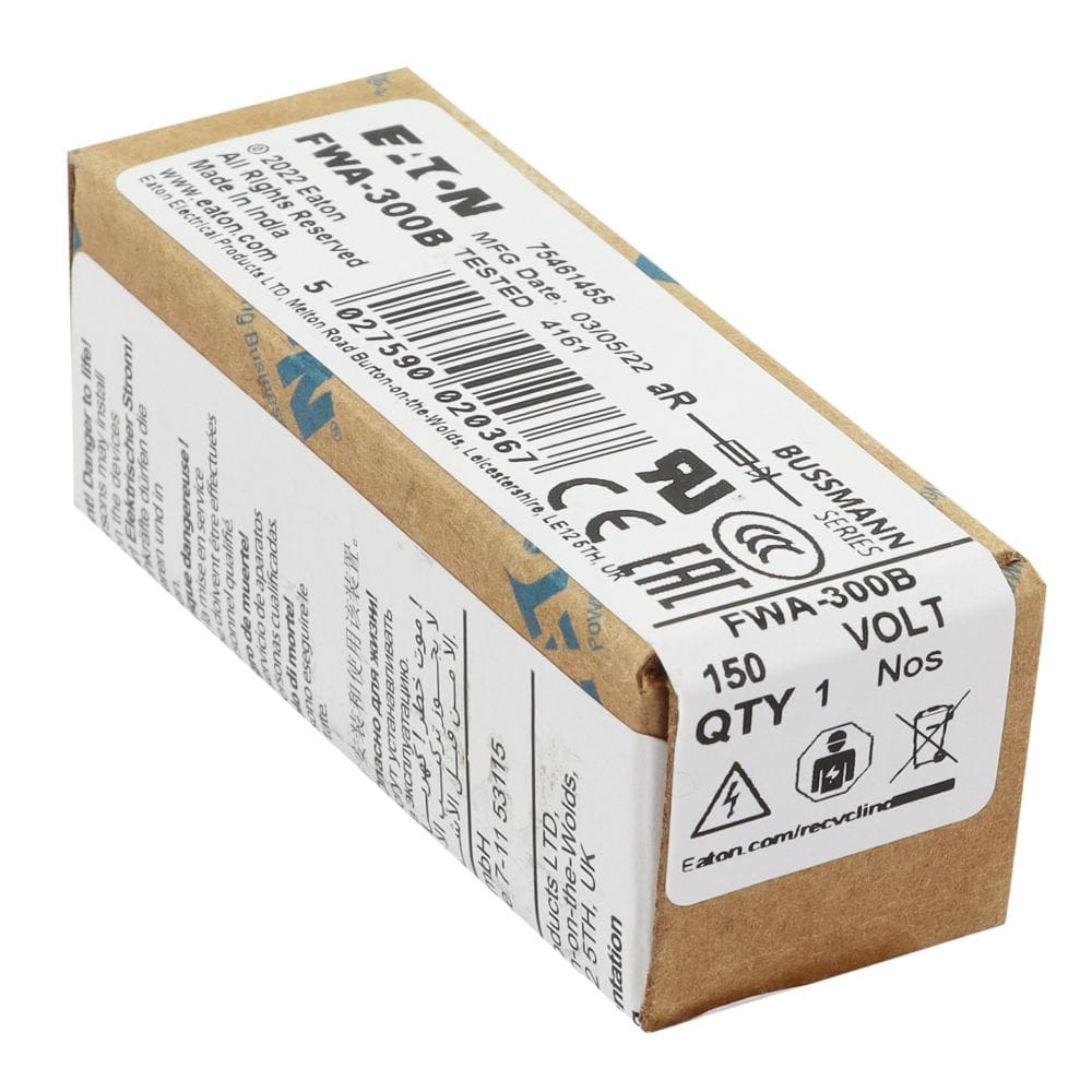 EATON FWA-300B Eaton FWA-300B 300A 150V aR Fuses