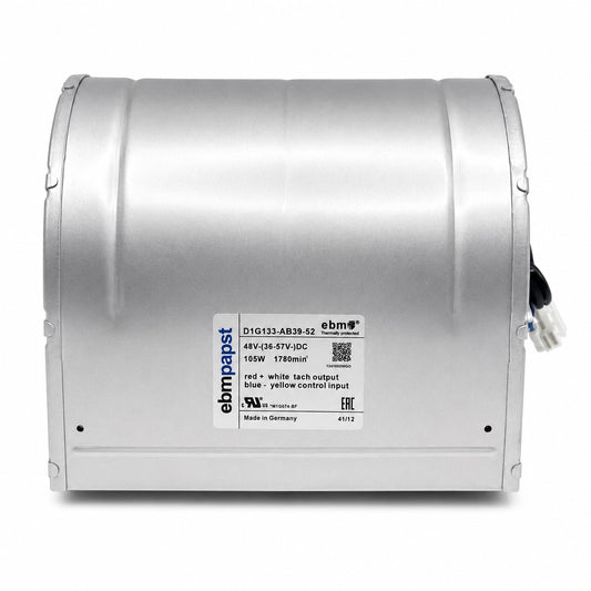 ebm-papst D1G133-AB39-52 DC Centrifugal Blower, 48 VDC, 105 W
