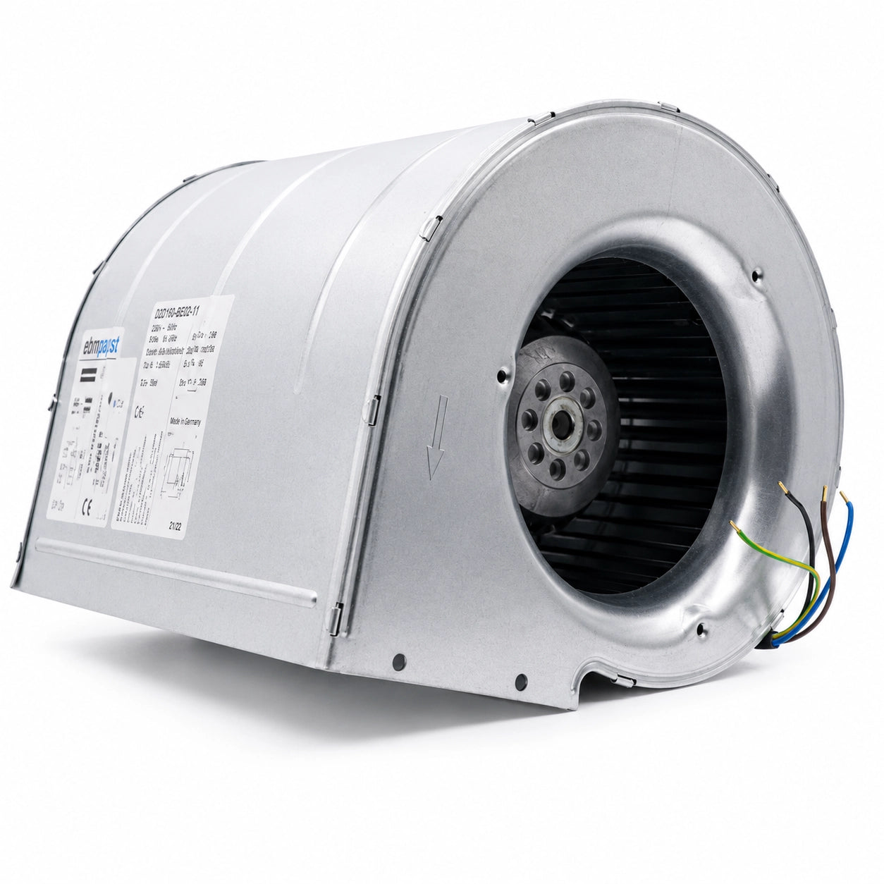 ebm-papst D2E146-AP47-22 Centrifugal Blower, 230 V AC, 2050/2550 rpm