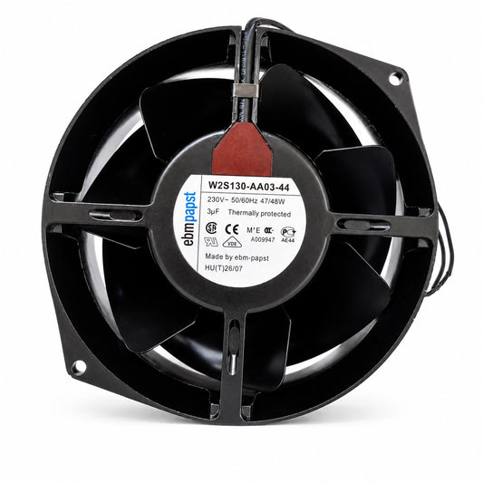 ebm-papst W2S130-AA03-44 AC Axial Fan, 230 V AC, 47/48 W