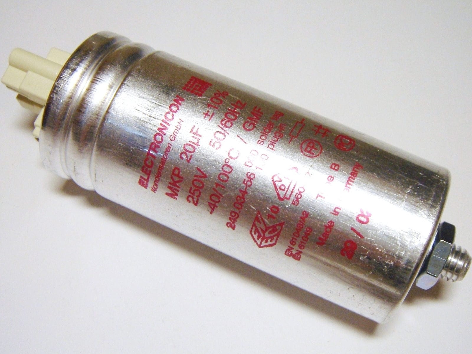 ELECTRONICON ELECTRONICON E12.D78-402000 250vac20uf Capacitor  