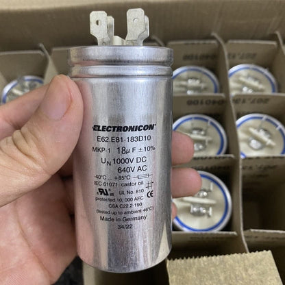ELECTRONICON ELECTRONICON E62.E81-183D10 16A 1000V Capacitor
