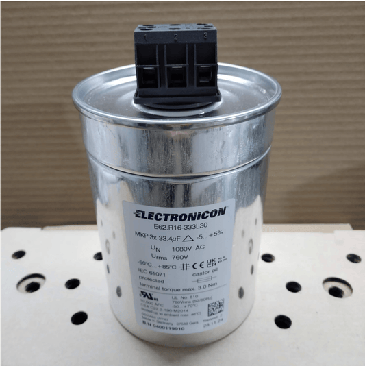 ELECTRONICON ELECTRONICON E62.R16-333L30 760vac 1080v 3X33.4UF Capacitor