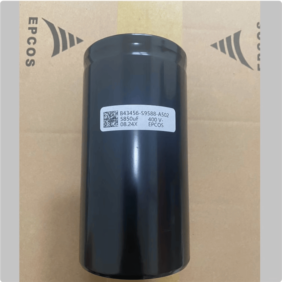 EPCOS Aluminum Electrolytic Capacitors EPCOS B43456‑S9588‑A502 Capacitor, 5,850 µF 400 V Aluminum Electrolytic, High‑Capacitance Power Filter