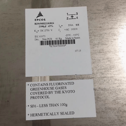 EPCOS EPCOS B25650D2218J024 100UF 2750V Capacitor