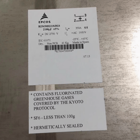 EPCOS EPCOS B25650D2218J024 100UF 2750V Capacitor