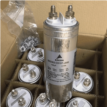 EPCOS EPCOS B32362-C5107-J000 100UF 500VAC 1200V Capacitor (9 Pieces)