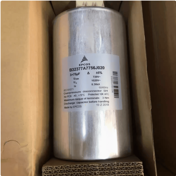 EPCOS EPCOS B32377A7756J020 3X75UF±5%720V/1020VAC Capacitor