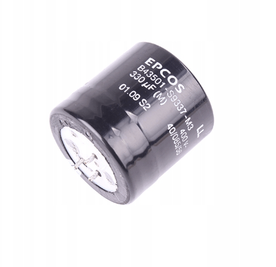 EPCOS EPCOS  B43501-S9337-M3 400V 330uF Capacitor (12 Pieces)