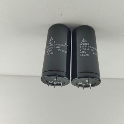 EPCOS EPCOS B43512-A9278-M Aluminum Electrolytic Capacitor, 2800µF 400V, Screw Terminal