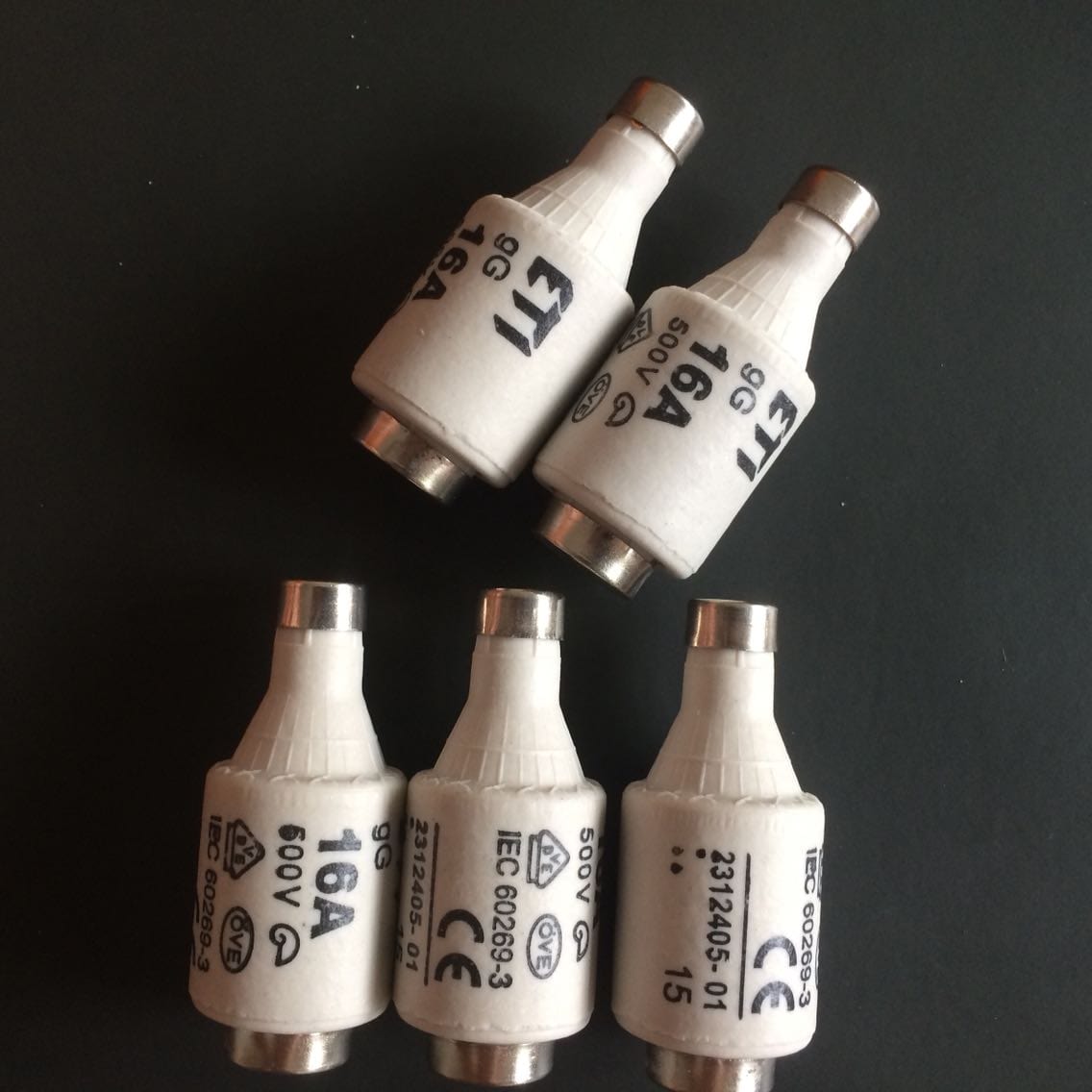 ETI 2313403 10pcs ETI DIII 63A 2313403 Fuses