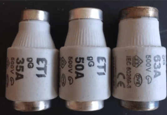 ETI 2313403 10pcs ETI DIII 63A 2313403 Fuses