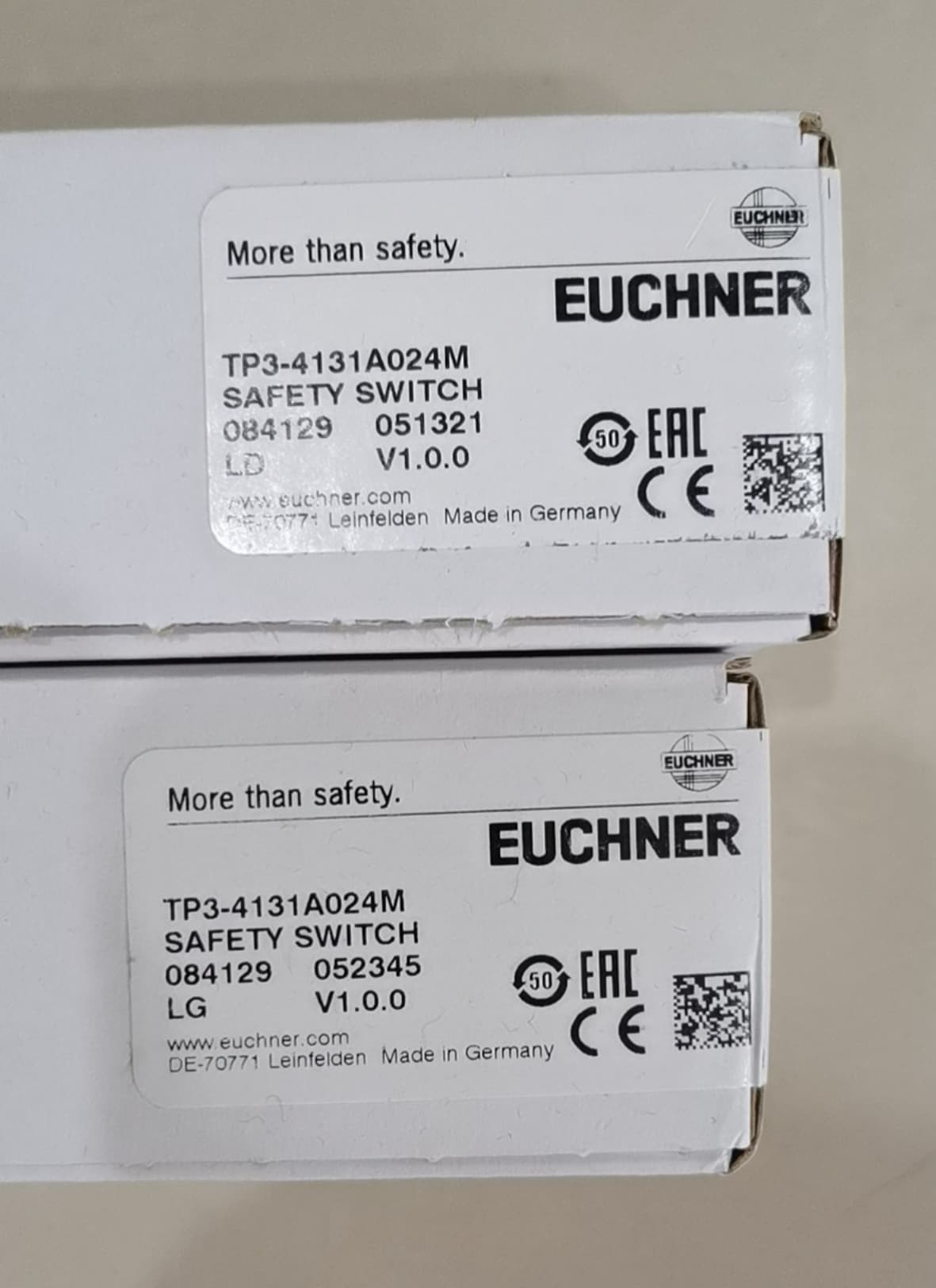 EUCHNER EUCHNER TP3-2131K024M Safety switch