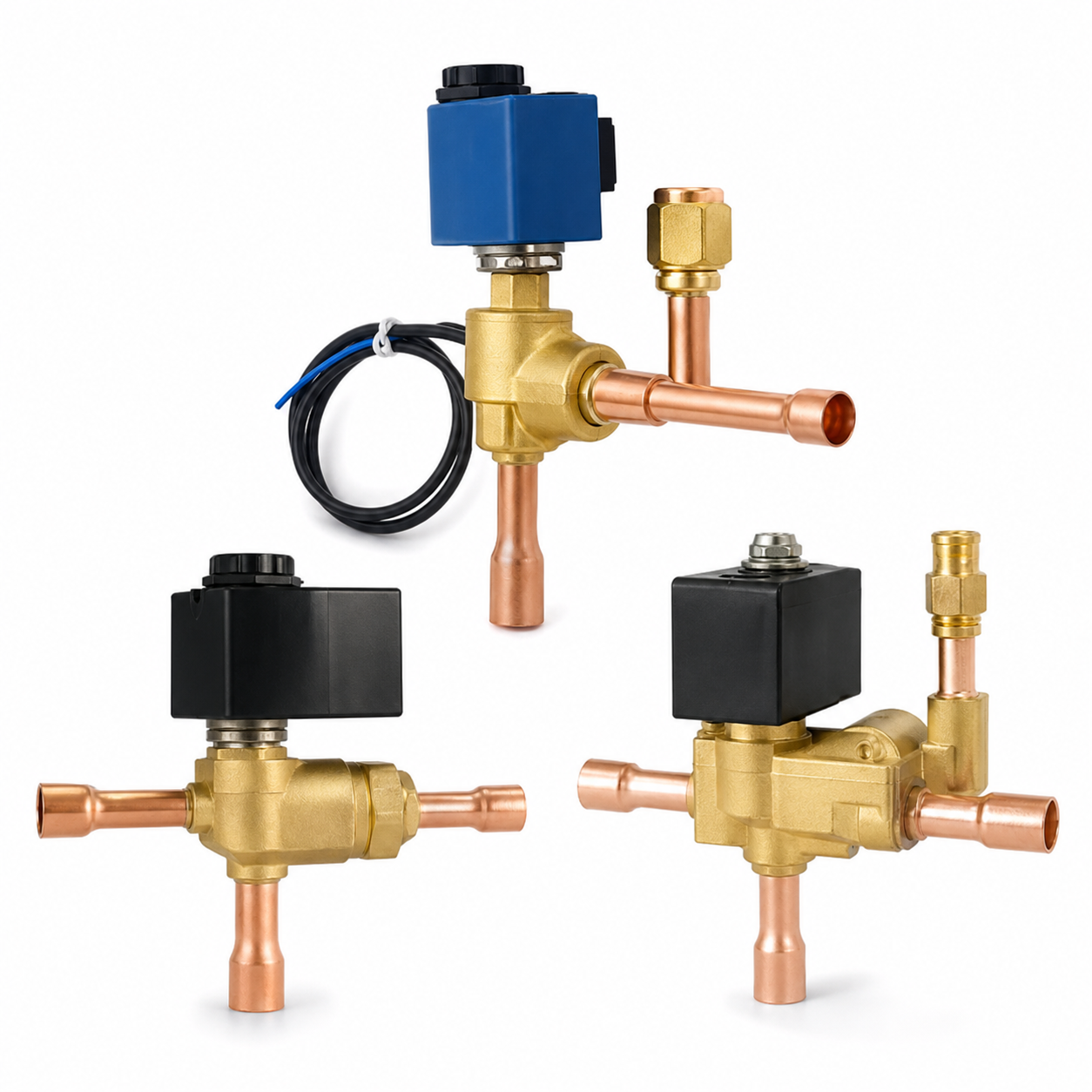 Saginomiya NEV-202DXF, NEV-603DXF, NEV-803DXF & NEV-L202DXF Refrigeration Solenoid Valves, AC 220V