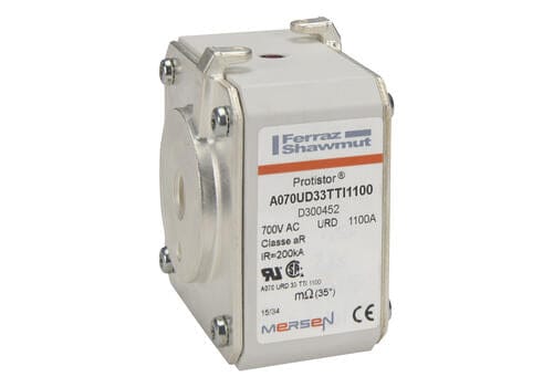 Ferraz Shawmut A070UD33TTI1100 3pcs Ferraz Shawmut D300452 - A070UD33TTI1100 Fuses