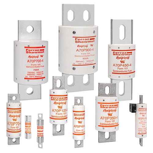 Ferraz Shawmut A70P80-4TA 80A 700V aR 3PCS Ferraz Shawmut A70P80-4TA 80A 700V aR Fuses