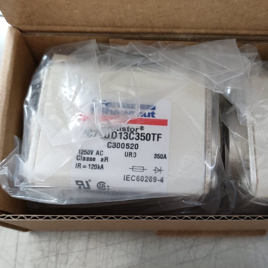 Mersen PC71UD13C350TF High-Speed Semiconductor Fuse - 350A - Technical Specification Table