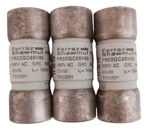 Ferraz Shawmut Ferraz Shawmut FR22GC69V80 6,900 CP GRC 22.58 80 Y220821 Fuses 10pcs