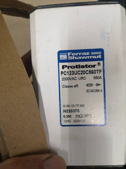 Ferraz Shawmut Ferraz Shawmut PC123UC20C560TF H220370 aR Fuses (3pieces)