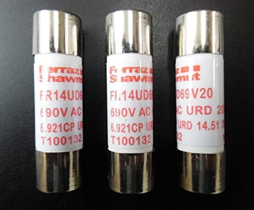 Ferraz Shawmut FR14UB69V40 10pcs Ferraz Shawmut FR14UB69V40 B078040 Fuses