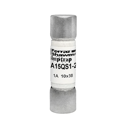 Ferraz Shawmut General Industrial Fuses Mersen A15QS1-2 Amp-Trap A15QS 150VAC/150VDC High Speed Fuse, 150VAC/150VDC, 1A, Form 101 1.5in x 0.41in - Pack of 10