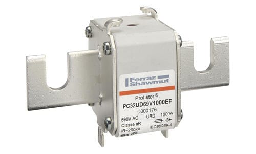 Mersen PC32UD69V1000EF aR Semiconductor Fuse - 1000A 690V - Product Image