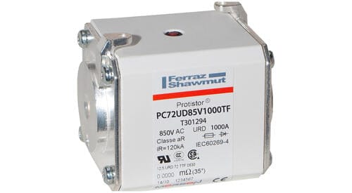 Ferraz Shawmut PC72UD85V1000TF 3pcs Ferraz Shawmut T301294 - PC72UD85V1000TF Fuses