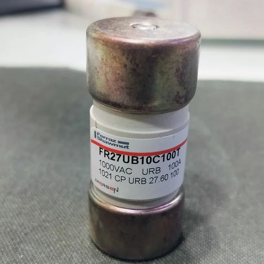 Ferraz Shawmut FR27UB10C125T Semiconductor Fuse - 125A 1000V - Front View with Trip Indicator
