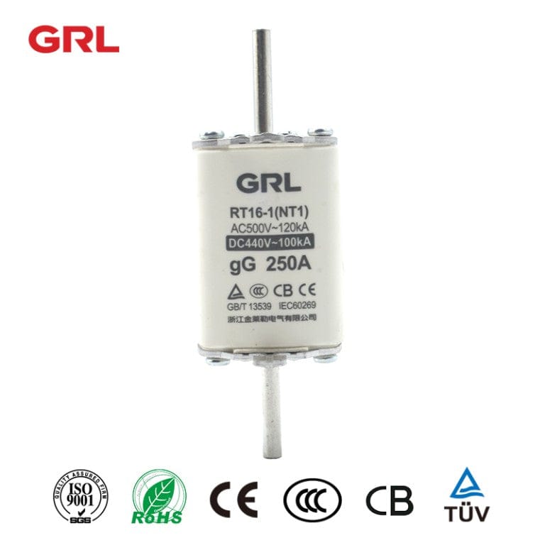 GRL General Industrial Fuses GRL Nh1 RT16-1 Hrc Ceramic Knife Blade Fuse Links 60pcs
