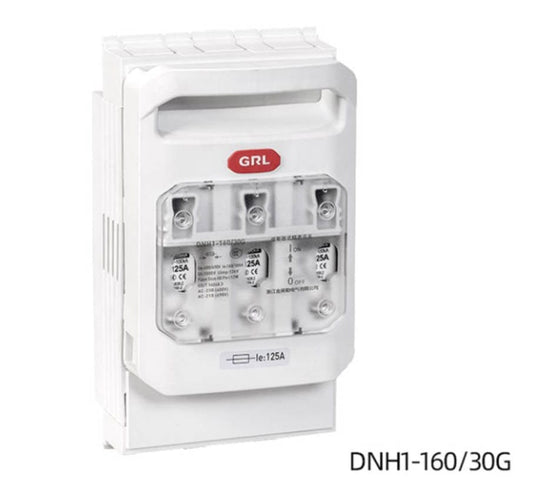 GRL GRL 160A 3 Phase Fused Disconnect Switch DNH1-160/30G (50pieces)