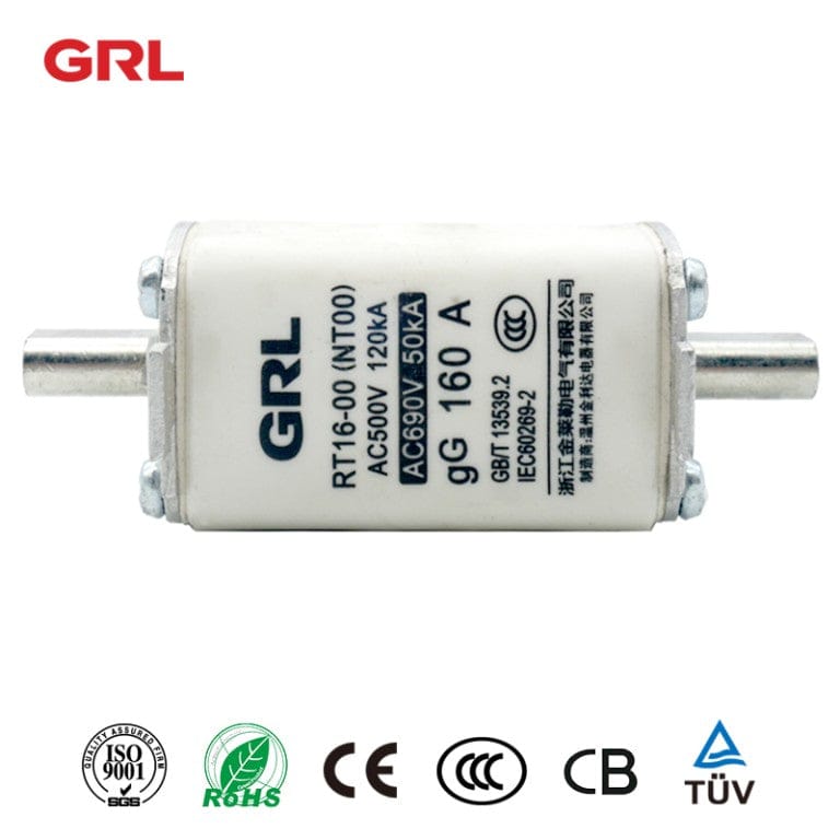 GRL GRL NH00 RT16-00 Fuse Element (150pieces) / 160A 3 Phase Fused Disconnect Switch DNH1-160/30G DN31001 (50pieces)