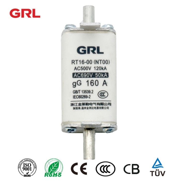 GRL GRL NH00 RT16-00 Fuse Element (150pieces) / 160A 3 Phase Fused Disconnect Switch DNH1-160/30G DN31001 (50pieces)