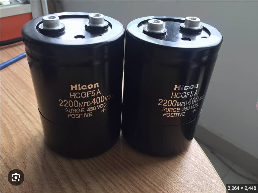 Hicon Hicon HCGF5A 2200MFD 400v Capacitor (4 Pieces)
