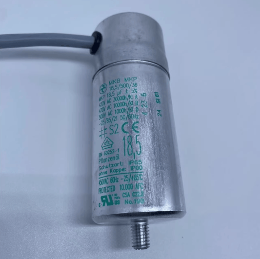 Hydra MKB MKP 18.5/500/36 Motor Run Capacitor - 18.5 µF - Product Image