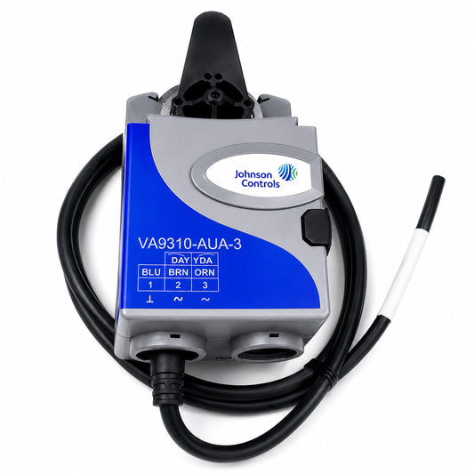 Johnson Controls VA9310-AUA-3 VA9300 Series Electric Non-Spring Return Valve Actuator, AC 220 V, 10 N·m