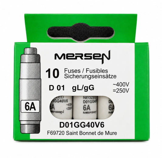 NZ D01GG40V2 Fuse-Link - 400 V AC 2 A - Product Image
