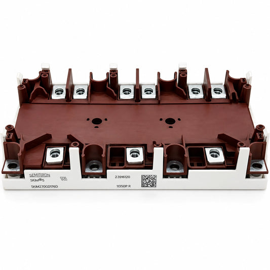 Semikron Danfoss SKiM270GD176D IGBT Module - 1700 V 300 A - Front View