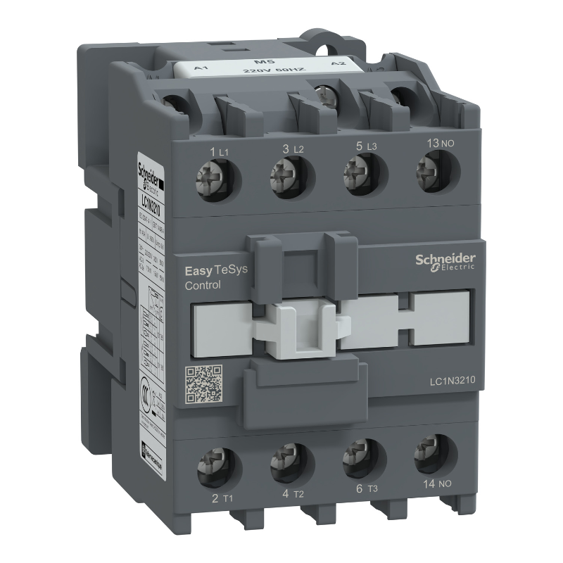 Schneider LC1N3210 EasyPact TVS Contactor - 32A 15kW - Voltage Suffix Selection Guide