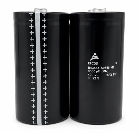 EPCOS B43564-S9658-M1 Aluminum Electrolytic Capacitor - 6500 µF 400V DC - Product Image