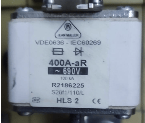 Jean Muller Jean Muller R2186225 400A 690V Fuse (4 Pieces)