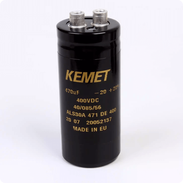 KEMET ALS30A471DE400 Aluminum Electrolytic Capacitor - 470uF 400V - Technical Table