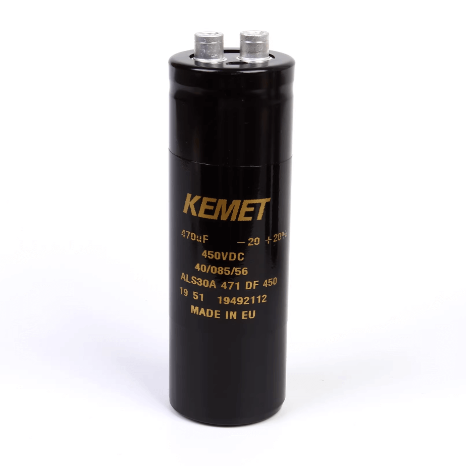 KEMET ALS30A471DF450 Aluminum Electrolytic Capacitor - 470 uF 450V - Technical Product View