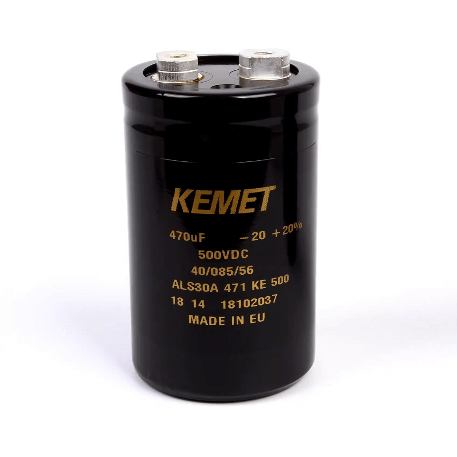 KEMET ALS30A471KE500 Aluminum Electrolytic Capacitor - 470 uF 500V - Technical Product View