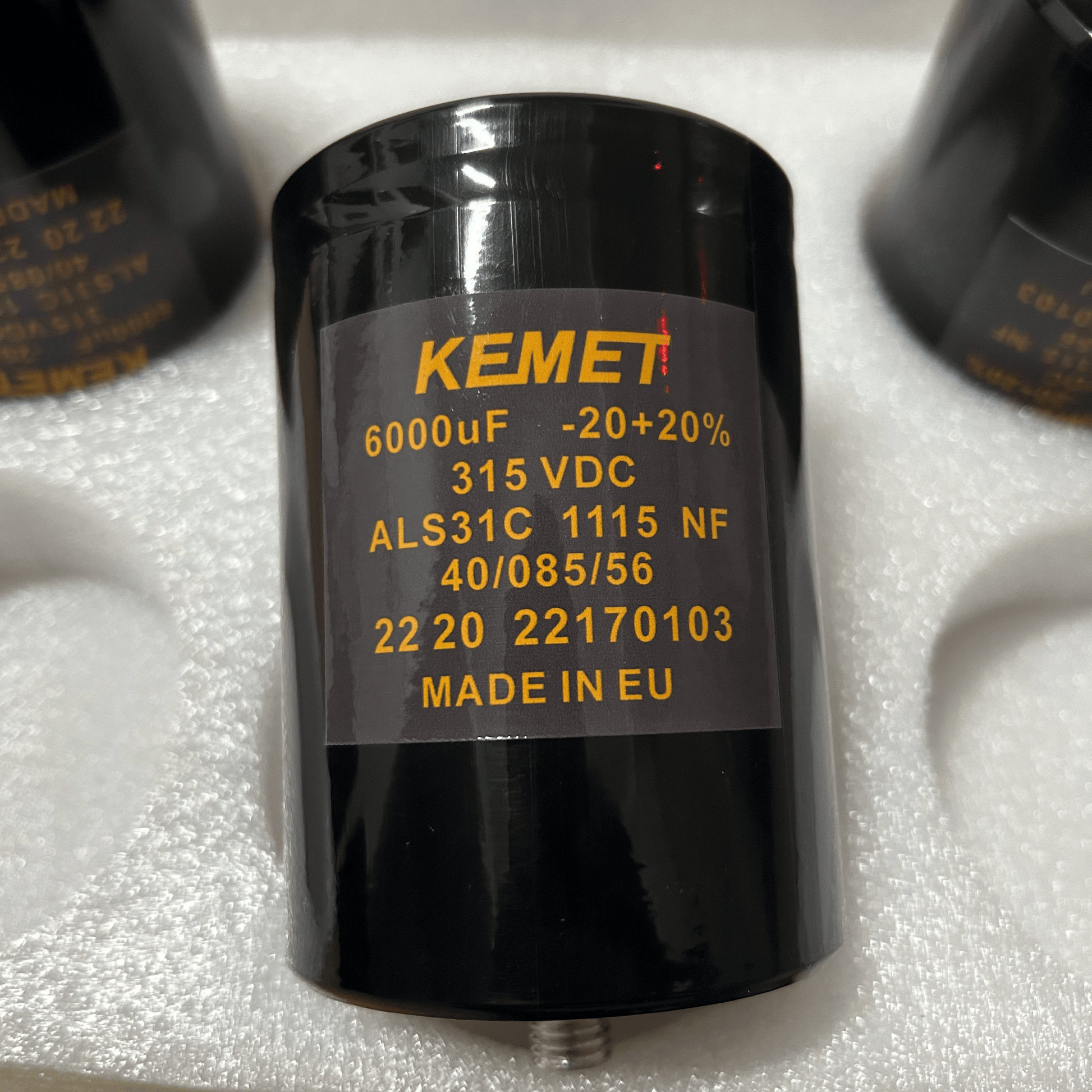 KEMET ALS31C1115NF Aluminum Electrolytic Capacitor - 6000 uF 315V