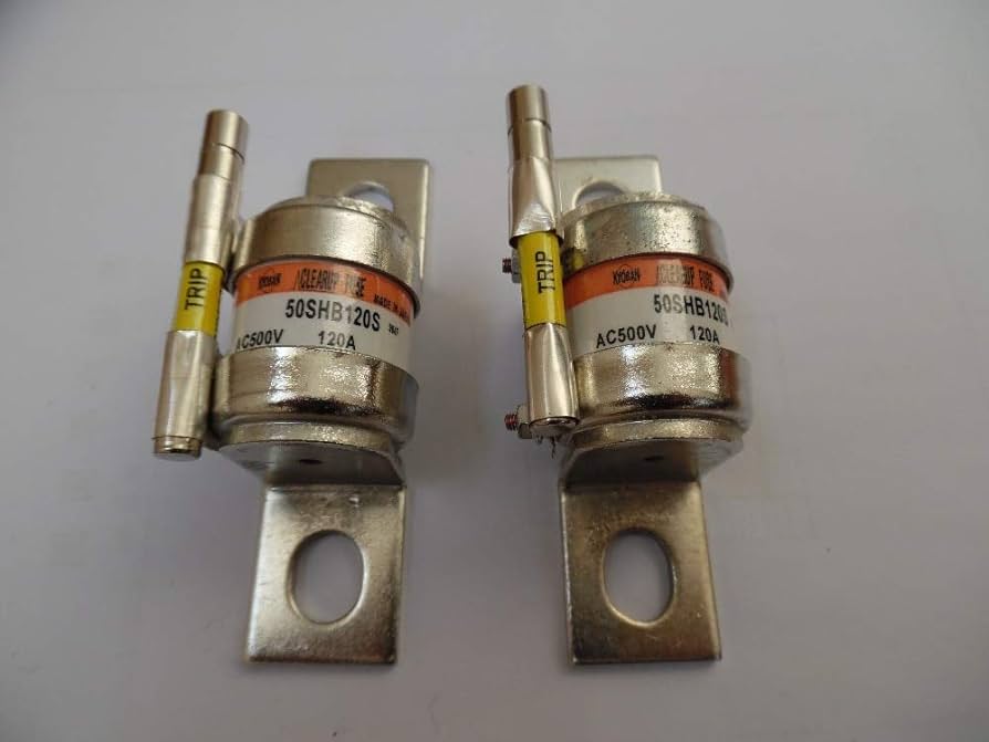 Kyosan 50SHB120S 120A 500V aR 3pcs Kyosan 50SHB120S 120A 500V aR Fuses